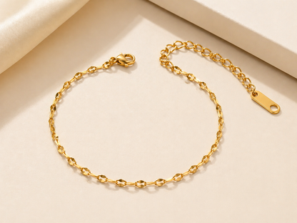 Bracelet Élégance Dorée Intemporelle