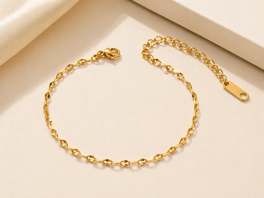 Bracelet Élégance Dorée Intemporelle
