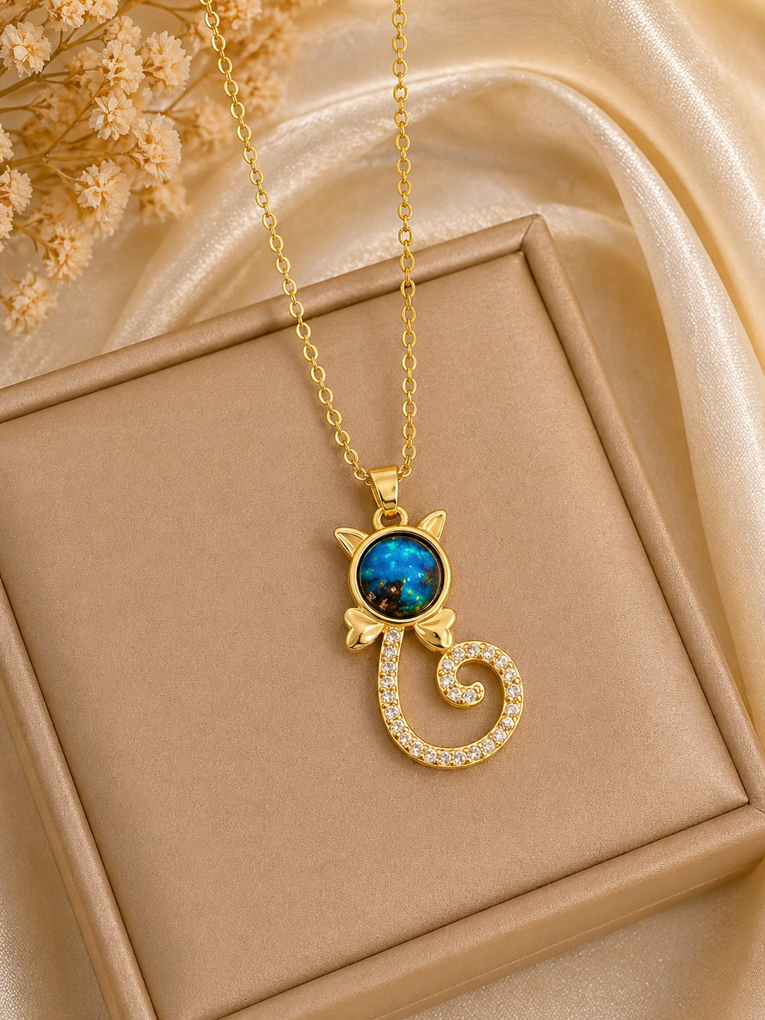Collier Pendentif Animal Doré – Élégance & Éclat