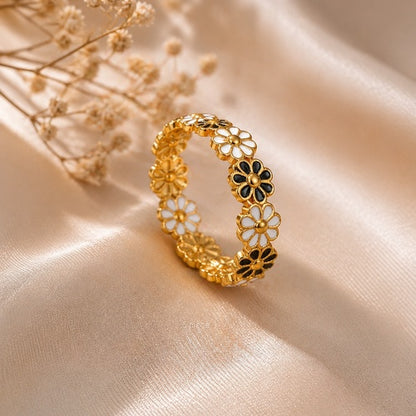 Bague Dorée en Acier Inoxydable – Style Chic & Tendance