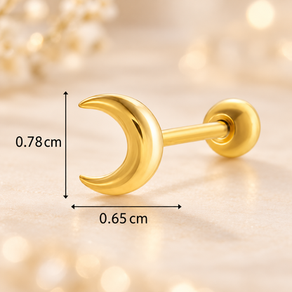 Boucles d’Oreilles Cœur Élégance – Zircon Brillant & Finition Dorée