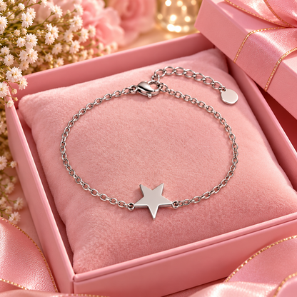 Bracelet Femme Acier Inoxydable Doré – Collection Signature Zézé