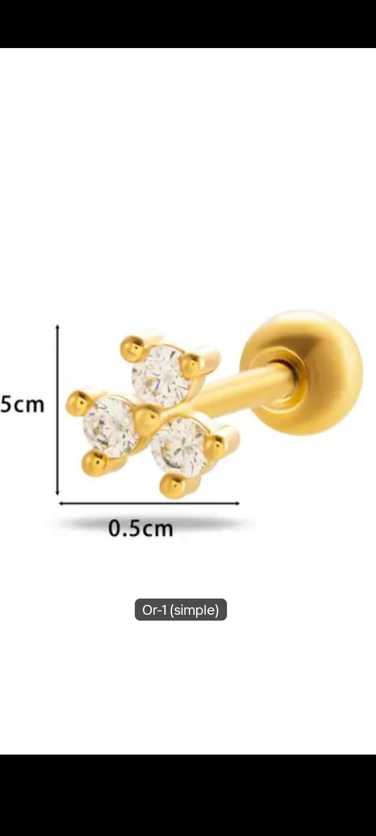 Boucles d’Oreilles Cœur Élégance – Zircon Brillant & Finition Dorée