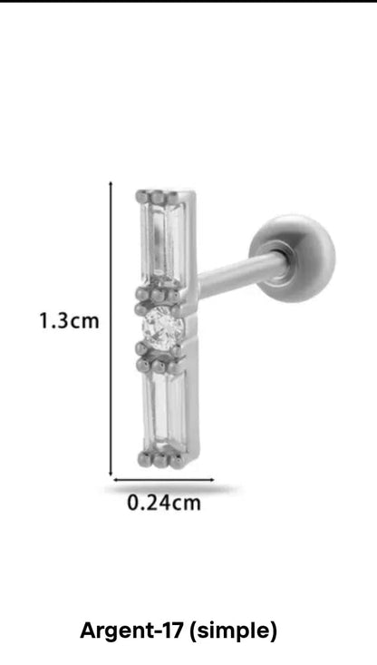 Boucles d’Oreilles Cœur Élégance – Zircon Brillant & Finition Dorée